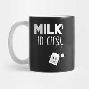 Milk in Tea First Mug